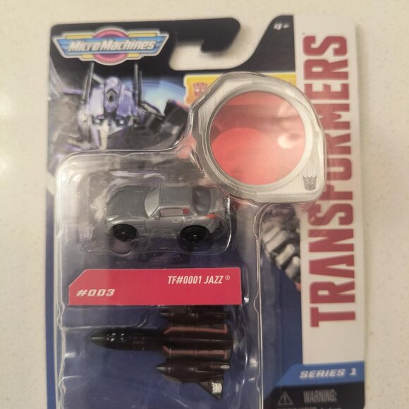 Micro Machines Transformers - Lot of 3 Jazz/Jetfire, ElitaOne/Sid(Series 1) NEW - Picture 9 of 9